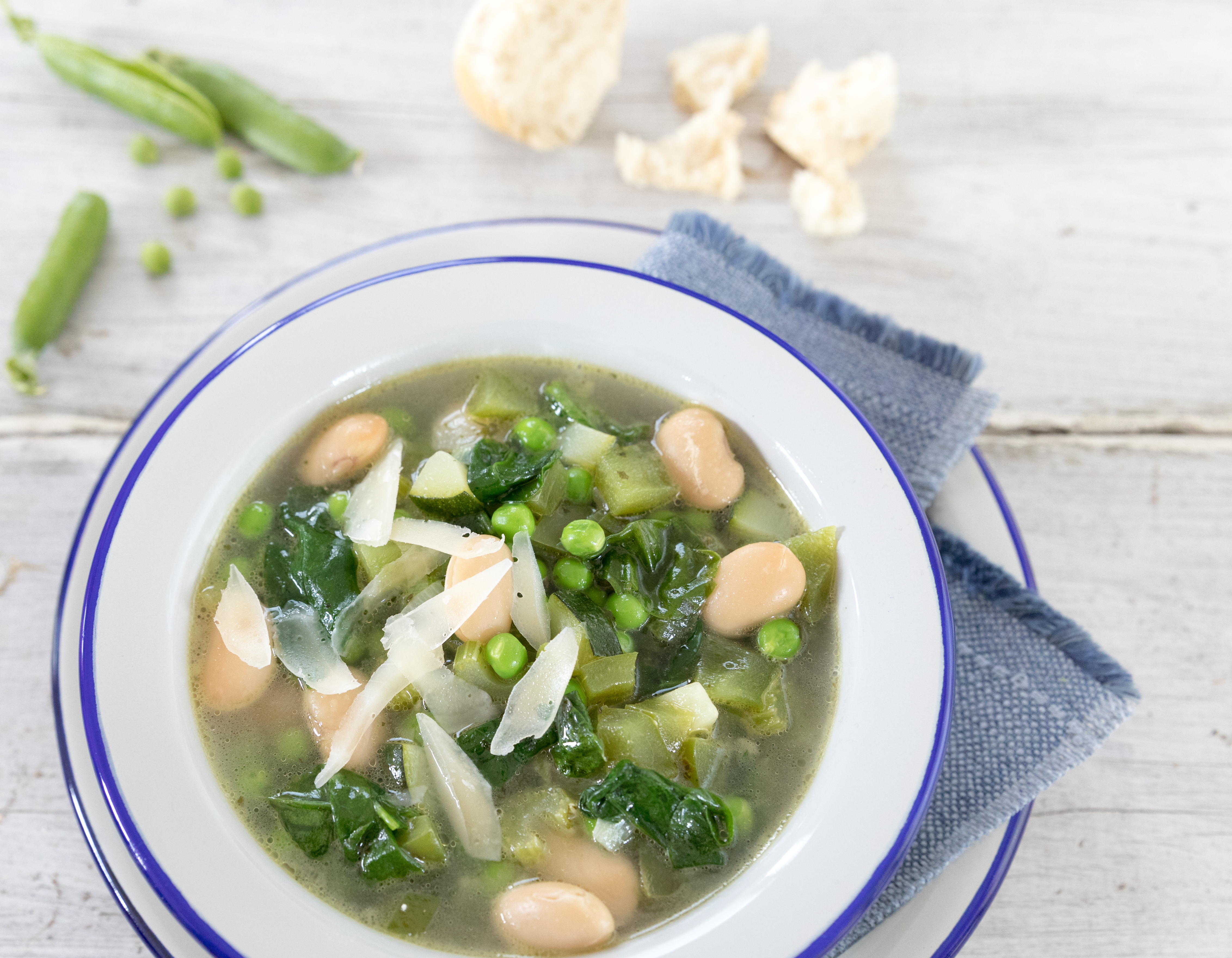 Vihreä minestronekeitto